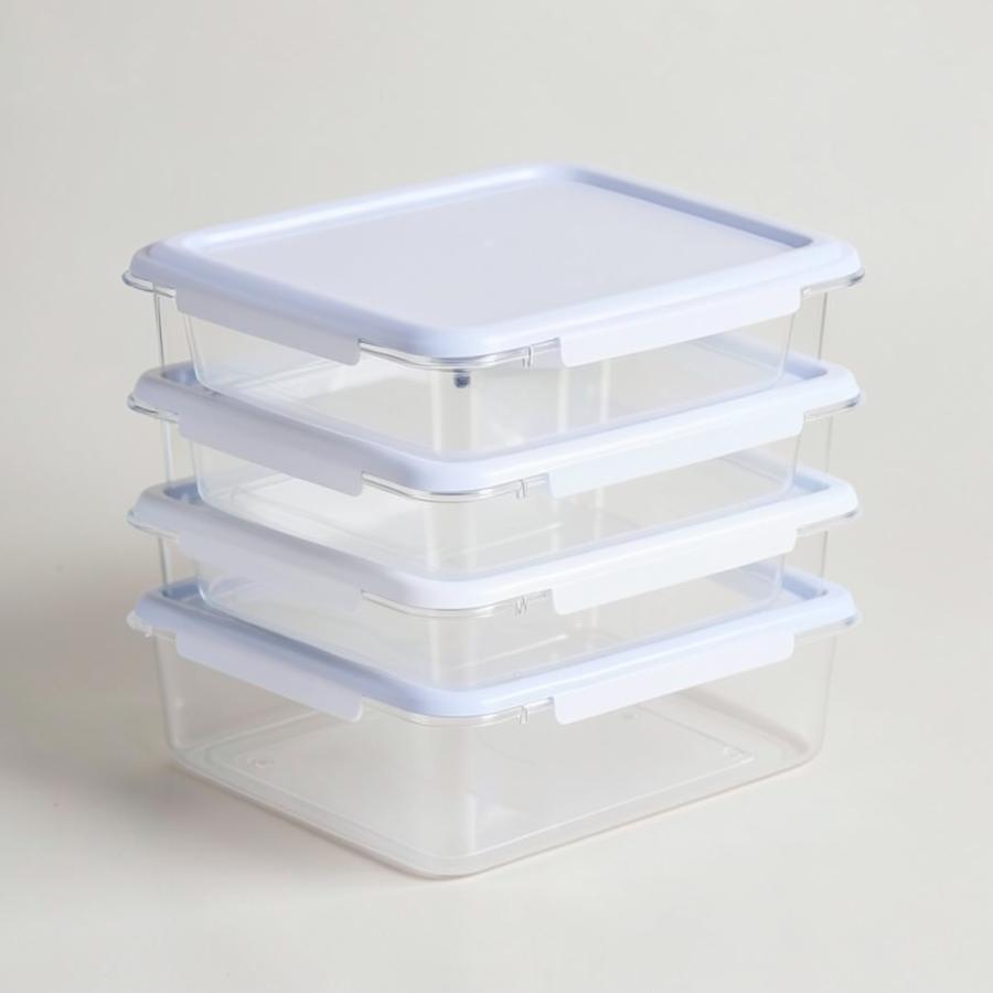 Under-Bed Storage Bins, Set of 4