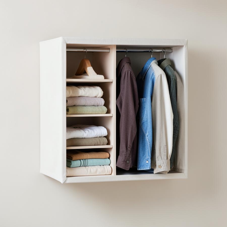 Hanging Closet Shelf Organizer