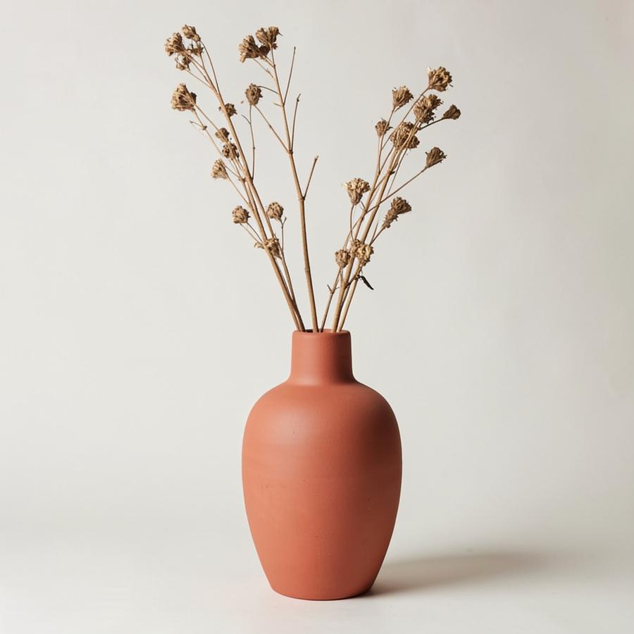 Terracotta Studio Vase